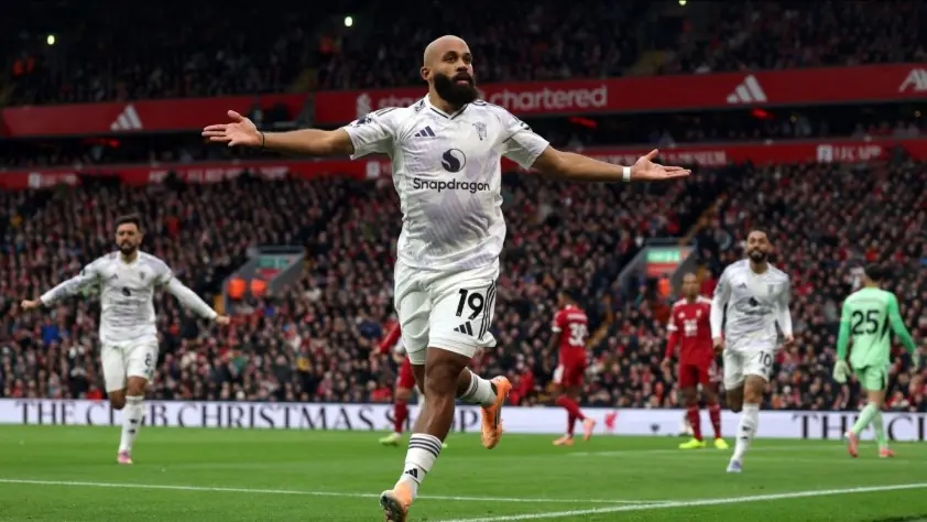 Mbeumo lập kỷ lục trong trận đấu giữa Liverpool và Man United